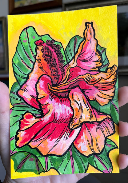 Koki'o Original Art