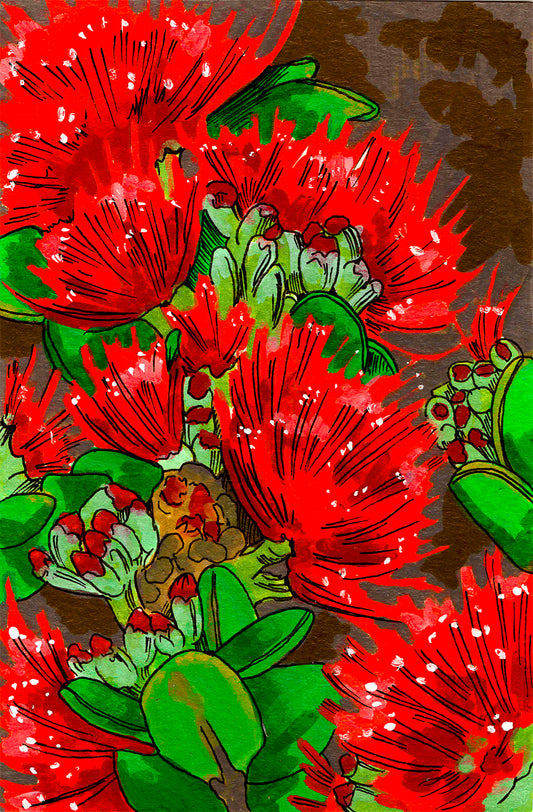 ʻŌhiʻa Lehua Art Print
