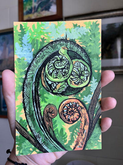 Hapu'u Original Art